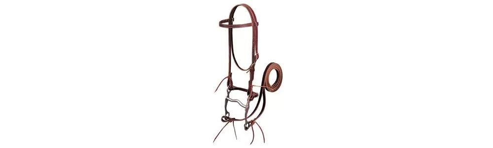 Weaver Latigo Leather Browband Bridle With Single Cheek Buckle