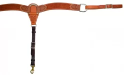 Wildfire Saddlery Leather Spider Stamp Breast Collar