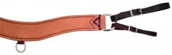Wildfire Saddlery Leather Rough Out One Piece Breast Collar