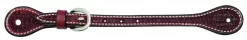 Wildfire Saddlery Leather Spider Stamp Spur Straps
