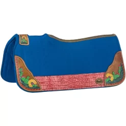Tough-1 Hand Painted Felt Cactus Saddle Pad