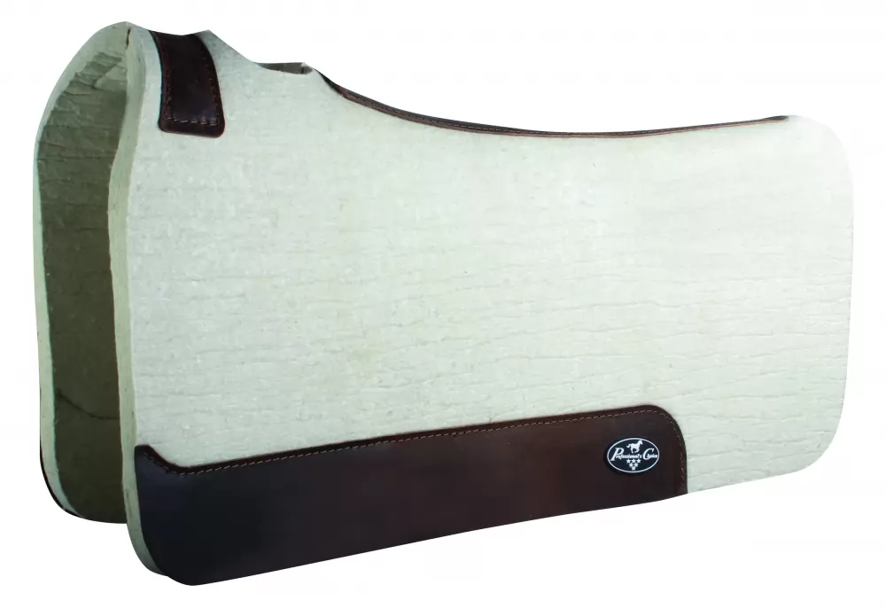 Professionals Choice Steam Pressed Comfort-Fit Felt Saddle Pad - 28 X 30