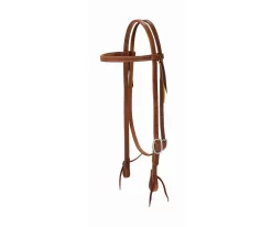 Weaver ProTack 5/8" Straigt Brow Headstall WithSingle Cheek Buckle
