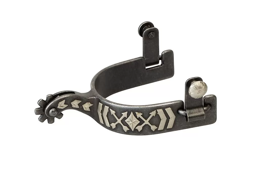 Weaver Mens Spurs With Arrow CrossingDesign