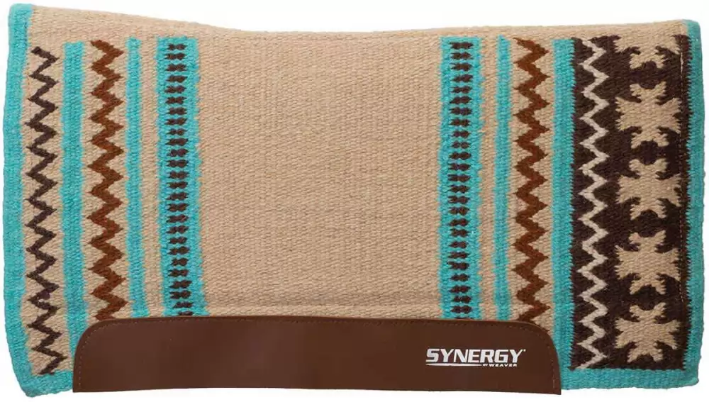 Weaver Synergy Flex ContourPerformance Saddle Pad With Wool Blend Felt Liner - Image 4