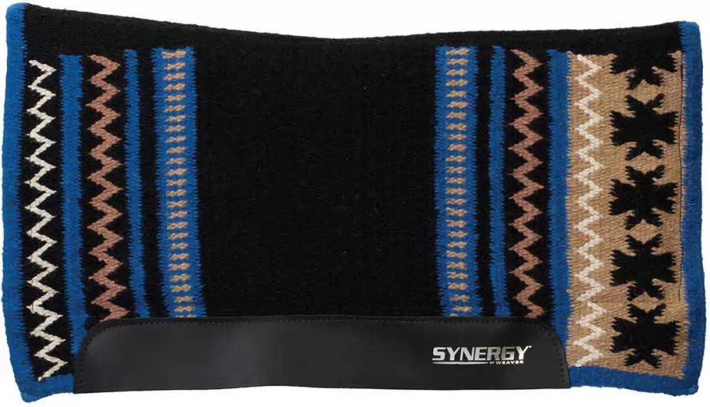 Weaver Synergy Flex ContourPerformance Saddle Pad With Wool Blend Felt Liner