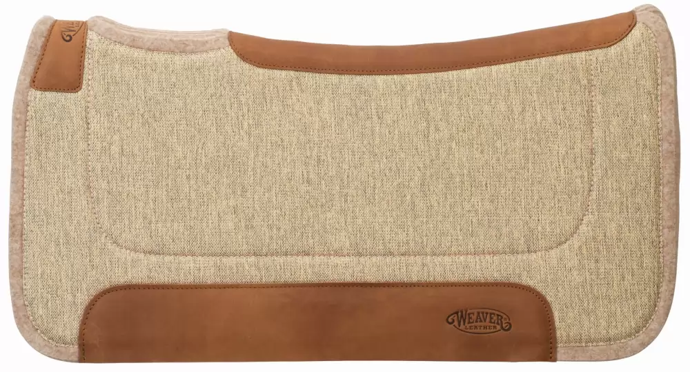 Weaver Leather Contoured Jute Wool BlendFelt Saddle Pad - Image 2