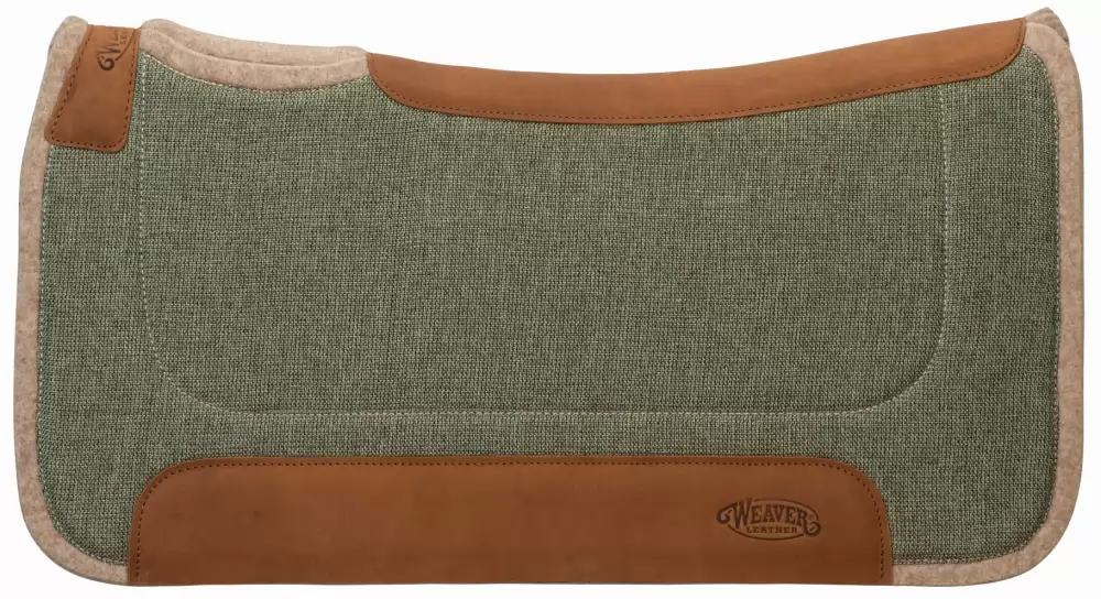 Weaver Leather Contoured Jute Wool BlendFelt Saddle Pad - Image 3