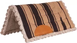 Mustang Navajo Top Pony Pad With Scalloped Bottom