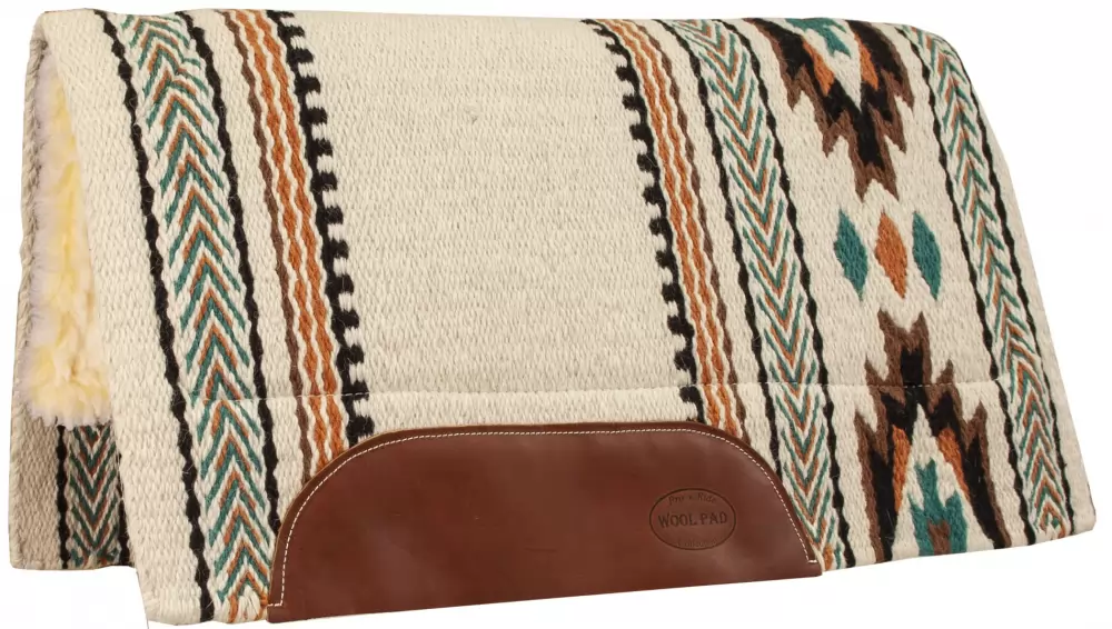 Mustang Temecula 100% New Zealand Wool Show Pad With Fleece Bottom - Image 2