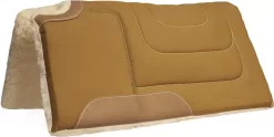 Mustang Canvas Cut Back Built Up Pad With Top Grain Wear Leathers