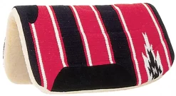 Mustang Navajo Top Barrel Pad With Fleece Bottom