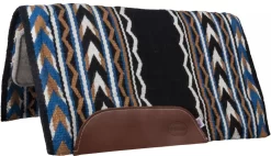 Mustang Arrowhead Wool Show Saddle Pad With Felt Bottom
