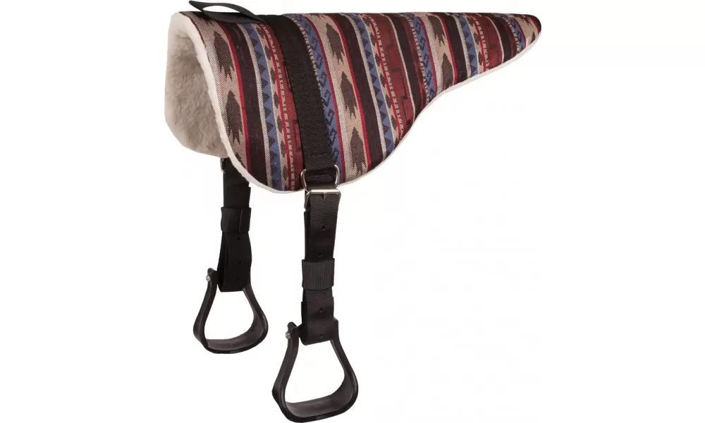 Mustang Mesa Herculon Bareback Pad With Stirrups - Image 5