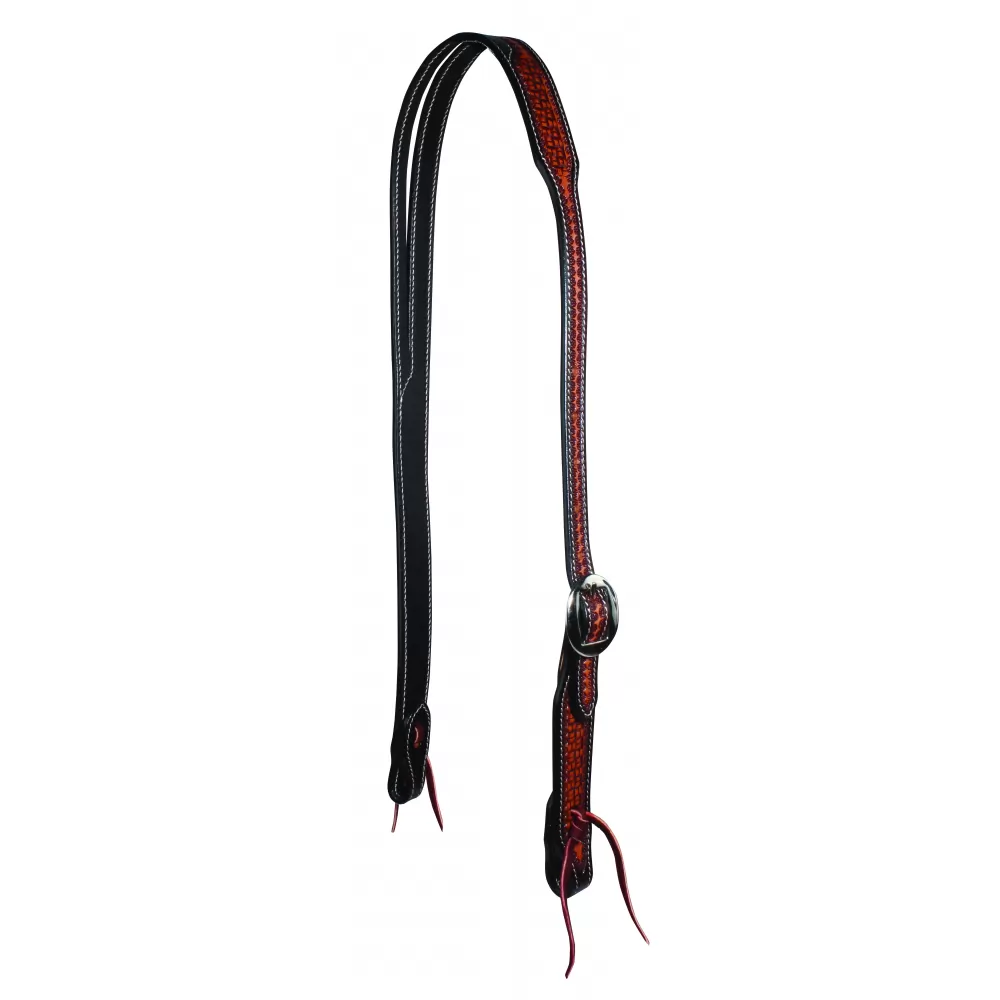 Professionals Choice Block Basket Split Ear Headstall