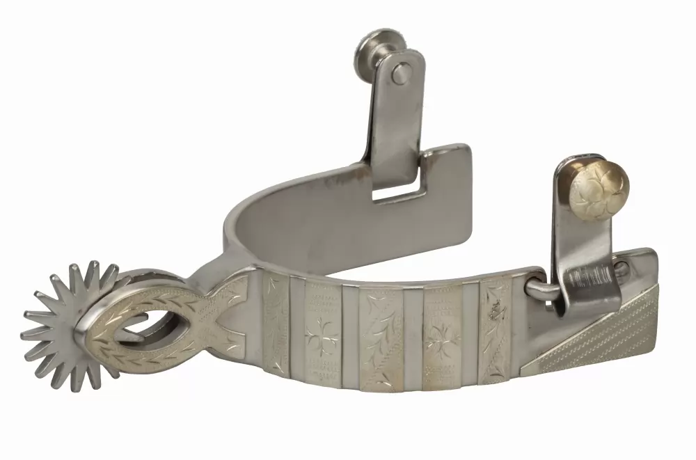 Weaver Mens Engraved Chihuahua Spur