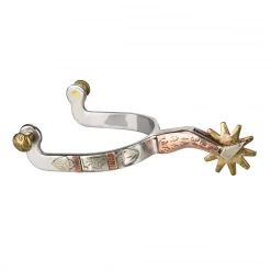 Tabelo SS Gal Leg Spurs With Engraved Overlay