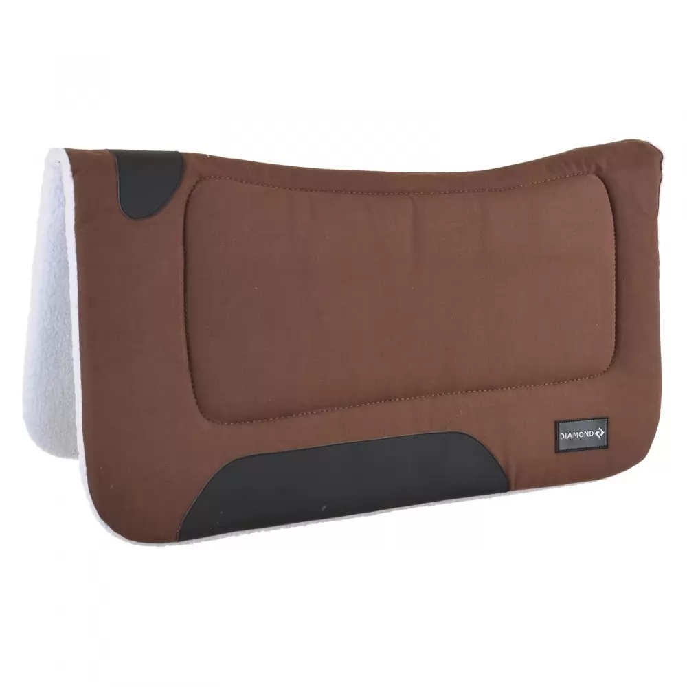 Reinsman Diamond R Square Fleece Contour Pad - Image 2