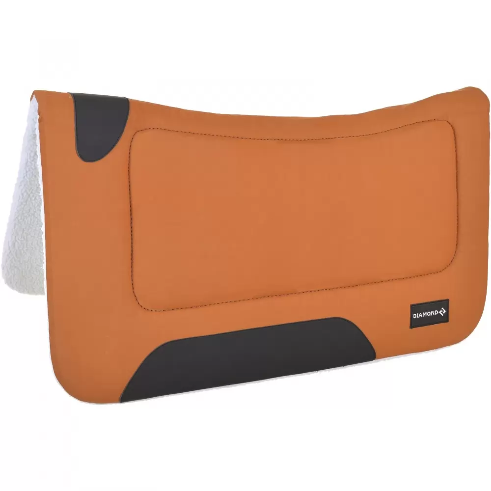 Reinsman Diamond R Square Fleece Contour Pad - Image 4