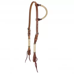 TABELO One Ear Headstall With Rawhide Knotting