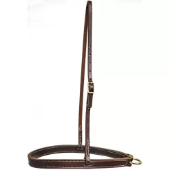 Mustang Double & Stitched Noseband With Solid Brass Hardware