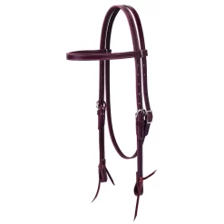 Weaver Latigo Leather Browband Headstall