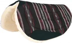 Mustang Mesa Herculon Top Barrel Pad With Economy Fleece Bottom