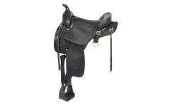 King Series Tooled Enduro Rider Saddle Package With Horn