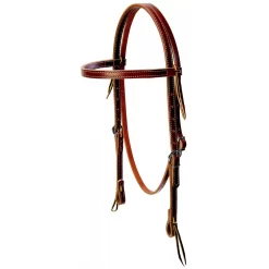 Weaver Leather Deluxe Latigo Browband Headstall
