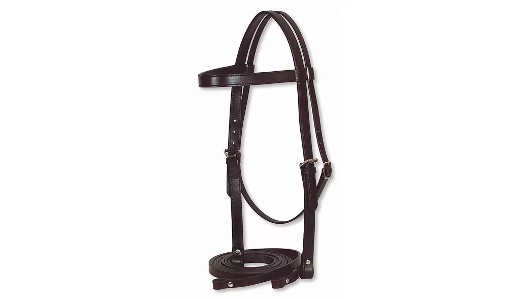 Circle Y Draft Horse Headstall/Reins Set