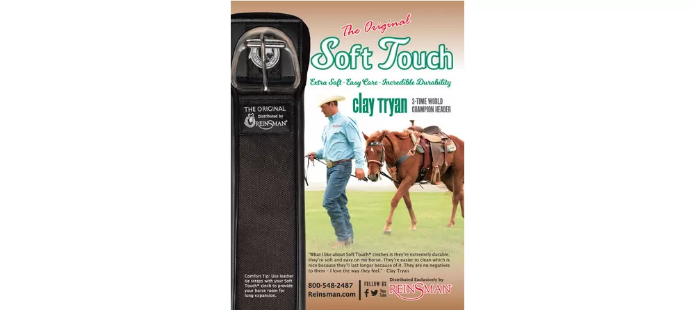 Reinsman Soft Touch Roper Cinch - Image 3