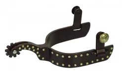 Weaver Men's Spurs With Replaceable Rowels - Dotted Accents