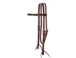 Reinsman Single Ply Browband Headstall With Tie Ends