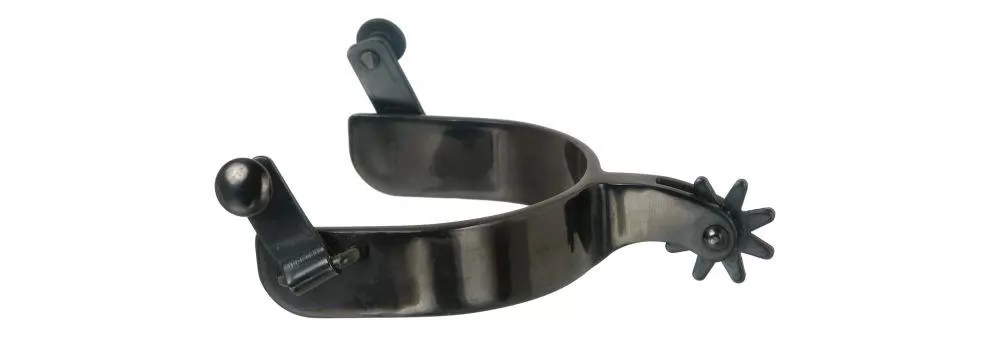 Kelly Silver Star Spur Short Shank