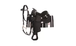 King Series Synthetic Pony Saddle Package