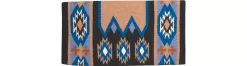 Mustang Laredo Navajo 100% New Zealand Wool Blanket