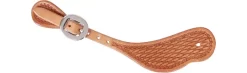 Martin Saddlery Basketweave Stamp Cowboy Spur Straps